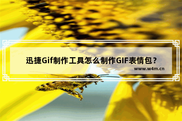 迅捷Gif制作工具怎么制作GIF表情包？