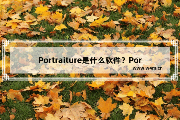 Portraiture是什么软件？Portraiture注册码及安装使用教程