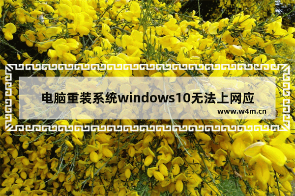 电脑重装系统windows10无法上网应对策略