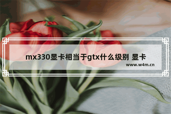 mx330显卡相当于gtx什么级别 显卡mx330相当于gtx系哪个级别的