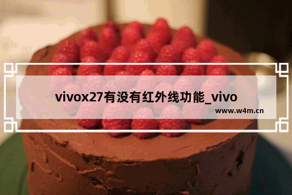 vivox27有没有红外线功能_vivoX27有红外线吗