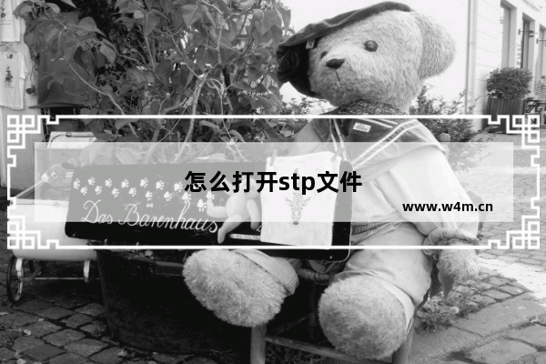 怎么打开stp文件