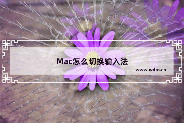 Mac怎么切换输入法