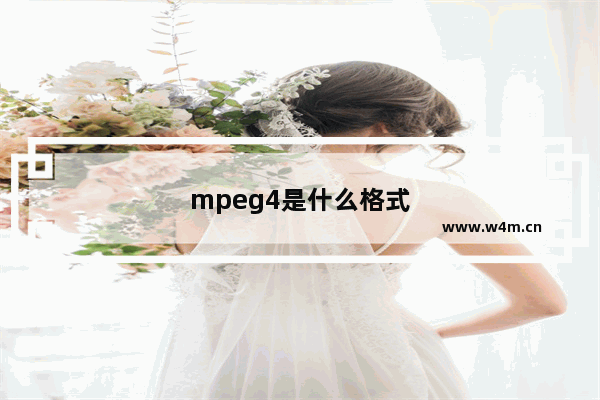 mpeg4是什么格式