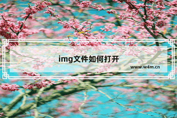 img文件如何打开