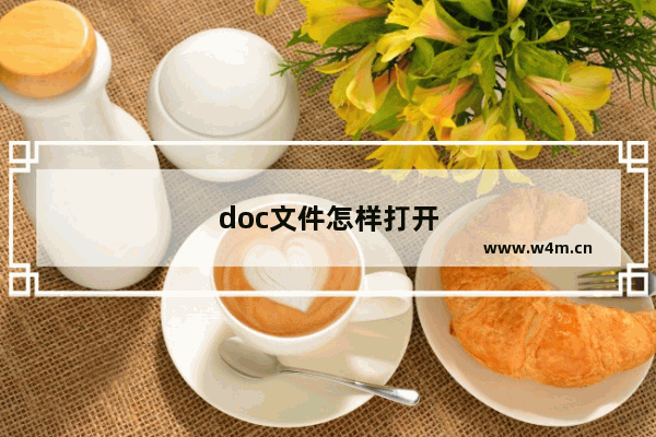 doc文件怎样打开