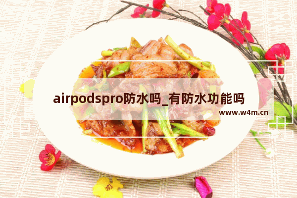 airpodspro防水吗_有防水功能吗