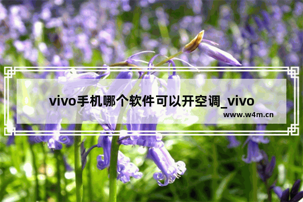 vivo手机哪个软件可以开空调_vivo手机可以使用哪个app开空调