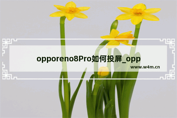 opporeno8Pro如何投屏_opporeno8Pro怎么投屏