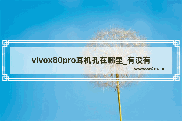 vivox80pro耳机孔在哪里_有没有耳机孔