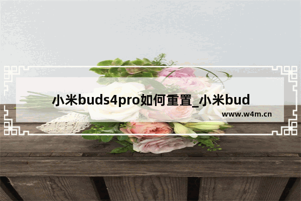 小米buds4pro如何重置_小米buds4pro怎么重置