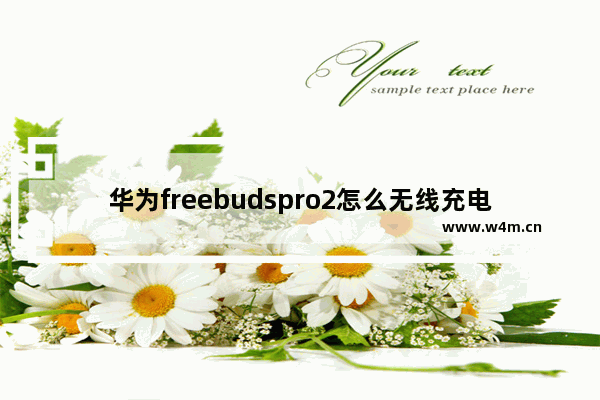 华为freebudspro2怎么无线充电_无线充电怎么充