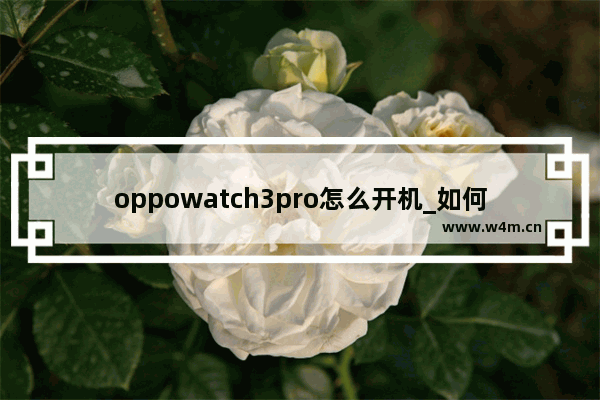 oppowatch3pro怎么开机_如何开机