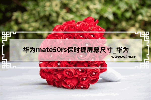 华为mate50rs保时捷屏幕尺寸_华为mate50rs保时捷屏幕大小