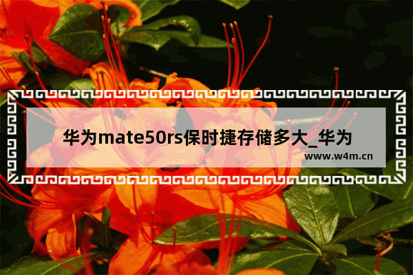 华为mate50rs保时捷存储多大_华为mate50rs保时捷内存多大