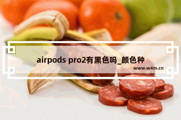 airpods pro2有黑色吗_颜色种类