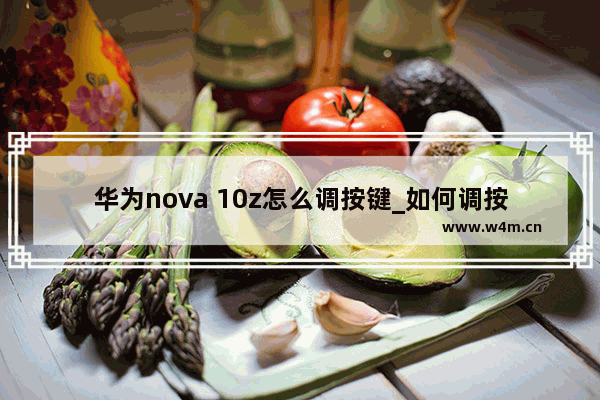 华为nova 10z怎么调按键_如何调按键