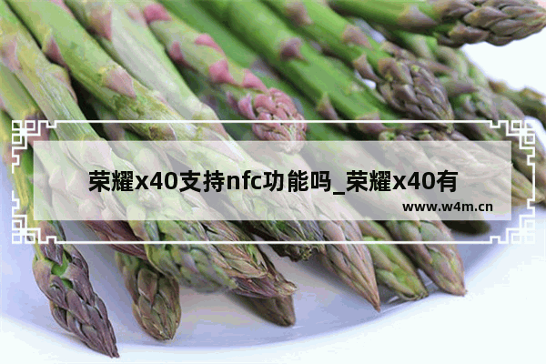 荣耀x40支持nfc功能吗_荣耀x40有nfc功能吗