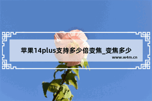 苹果14plus支持多少倍变焦_变焦多少倍