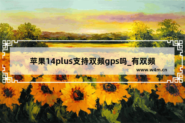 苹果14plus支持双频gps吗_有双频gps吗