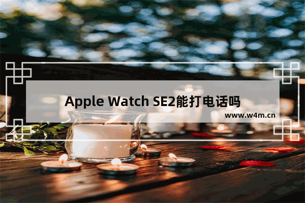 Apple Watch SE2能打电话吗_支持打电话吗