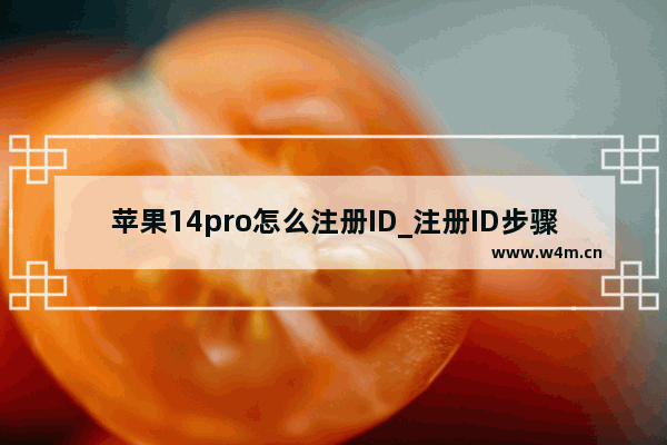 苹果14pro怎么注册ID_注册ID步骤