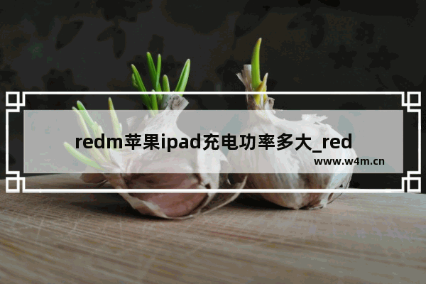 redm苹果ipad充电功率多大_redm苹果ipad支持多少瓦快充