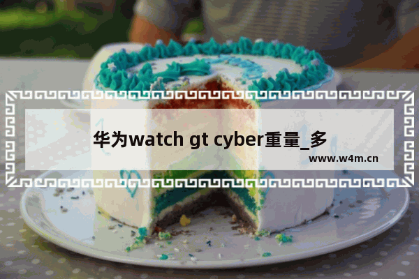 华为watch gt cyber重量_多重