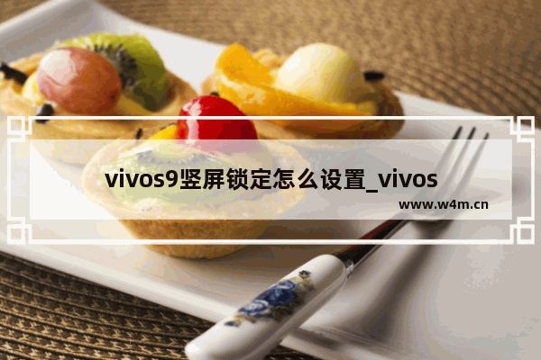 vivos9竖屏锁定怎么设置_vivos9竖屏锁定哪里设置