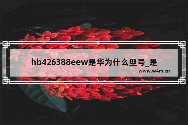 hb426388eew是华为什么型号_是什么手机