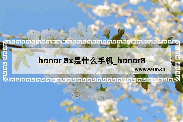 honor 8x是什么手机_honor8x是什么型号