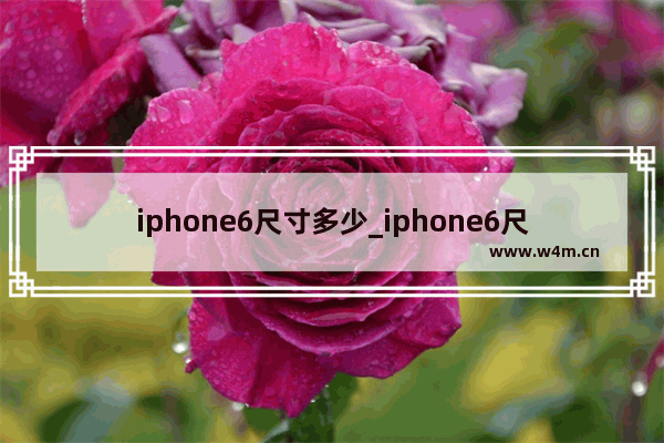 iphone6尺寸多少_iphone6尺寸大小