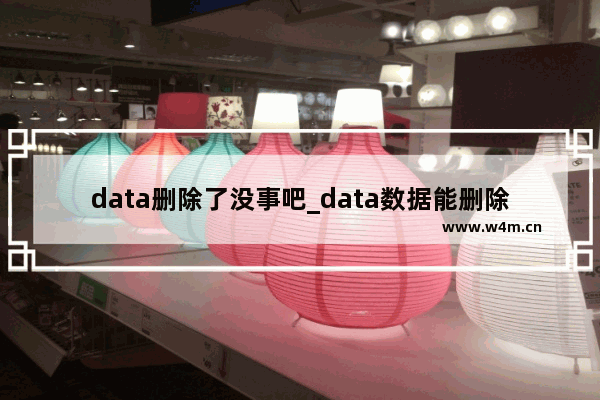 data删除了没事吧_data数据能删除吗