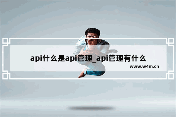 api什么是api管理_api管理有什么作用