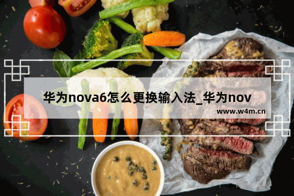 华为nova6怎么更换输入法_华为nova6输入法在哪设置