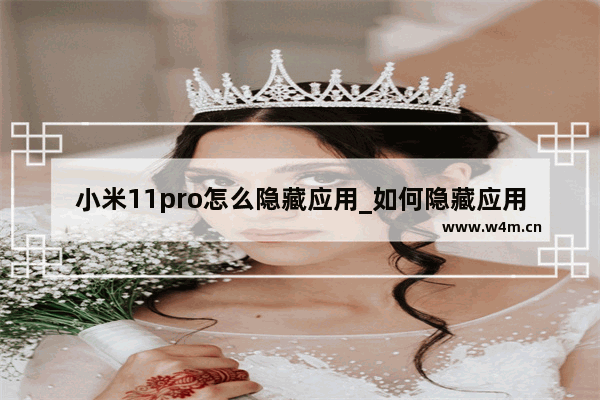 小米11pro怎么隐藏应用_如何隐藏应用