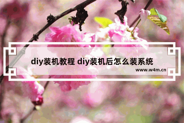 diy装机教程 diy装机后怎么装系统