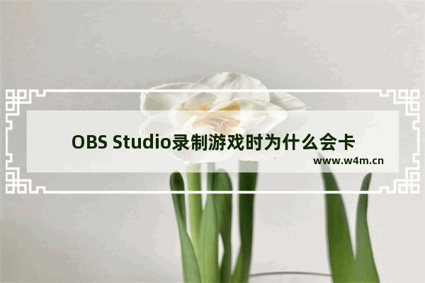 OBS Studio录制游戏时为什么会卡顿-OBS Studio录制游戏时卡顿的解决办法