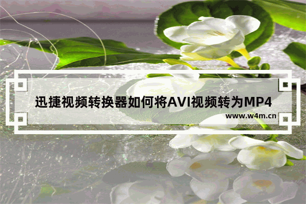 迅捷视频转换器如何将AVI视频转为MP4格式-迅捷视频转换器AVI视频转为MP4格式的方法