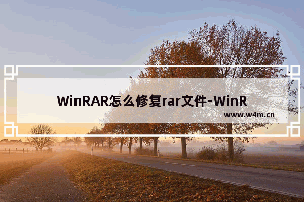 WinRAR怎么修复rar文件-WinRAR修复rar文件的方法