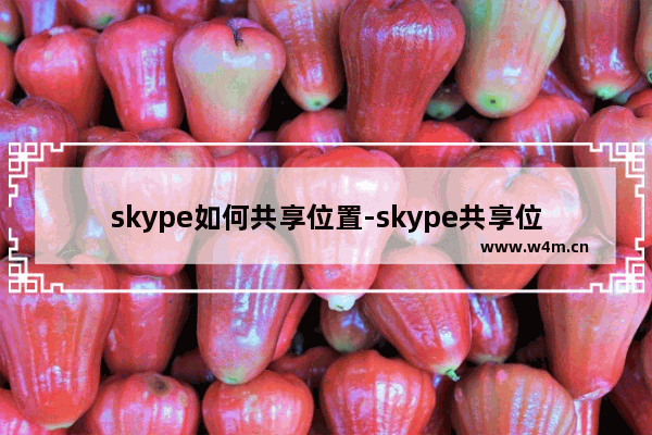 skype如何共享位置-skype共享位置步骤