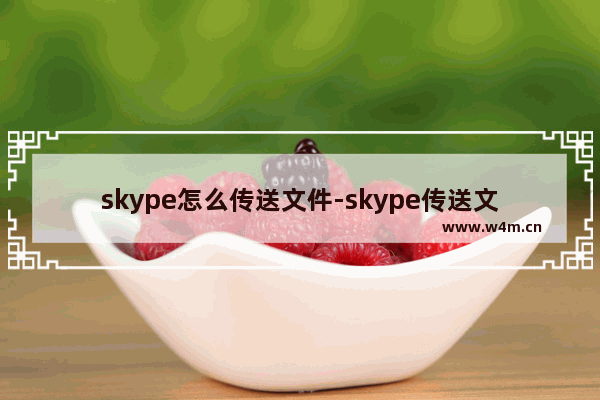 skype怎么传送文件-skype传送文件方法