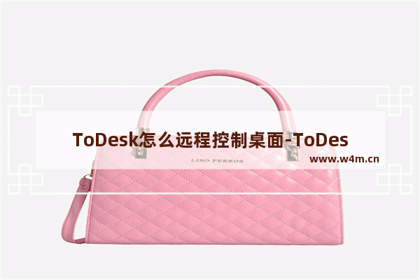 ToDesk怎么远程控制桌面-ToDesk远程控制桌面的方法