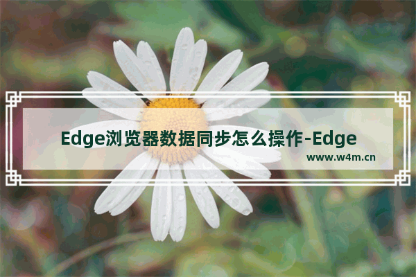 Edge浏览器数据同步怎么操作-Edge浏览器数据同步的方法