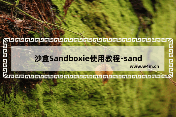 沙盒Sandboxie使用教程-sandboxie怎么用视频教程