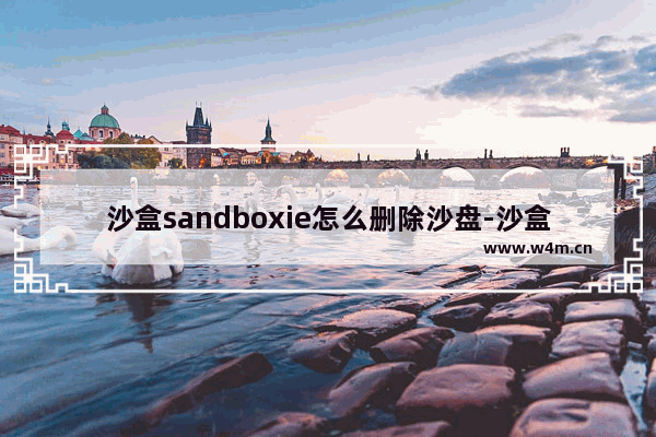 沙盒sandboxie怎么删除沙盘-沙盒sandboxie删除沙盘的方法教程