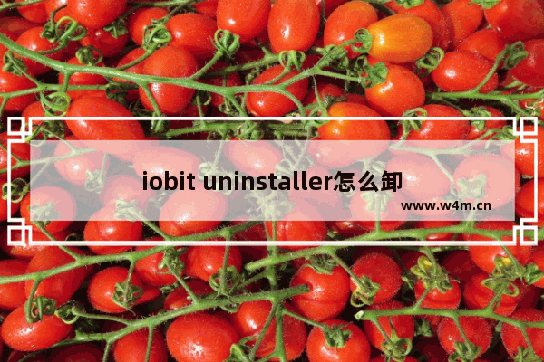 iobit uninstaller怎么卸载残留-iobit uninstaller自动删除第三方卸载残留垃圾