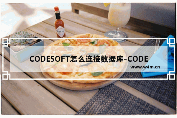 CODESOFT怎么连接数据库-CODESOFT连接数据库的方法教程