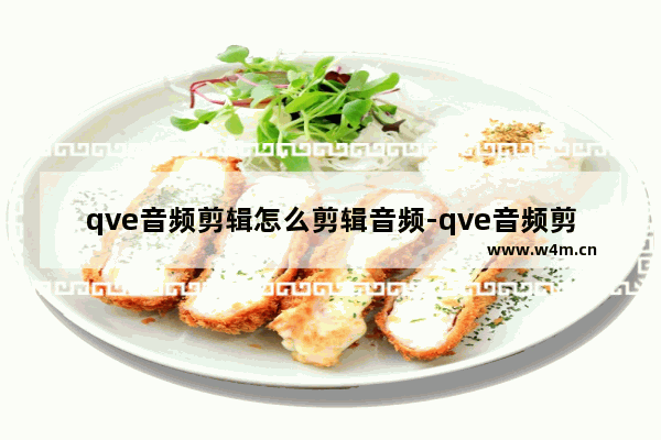 qve音频剪辑怎么剪辑音频-qve音频剪辑剪辑音频的方法教程