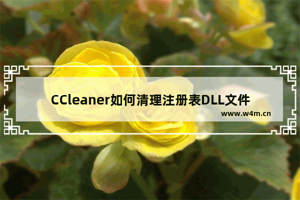 CCleaner如何清理注册表DLL文件？